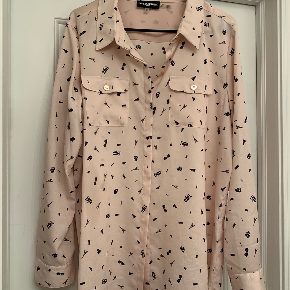 Karl Lagerfeld blouse